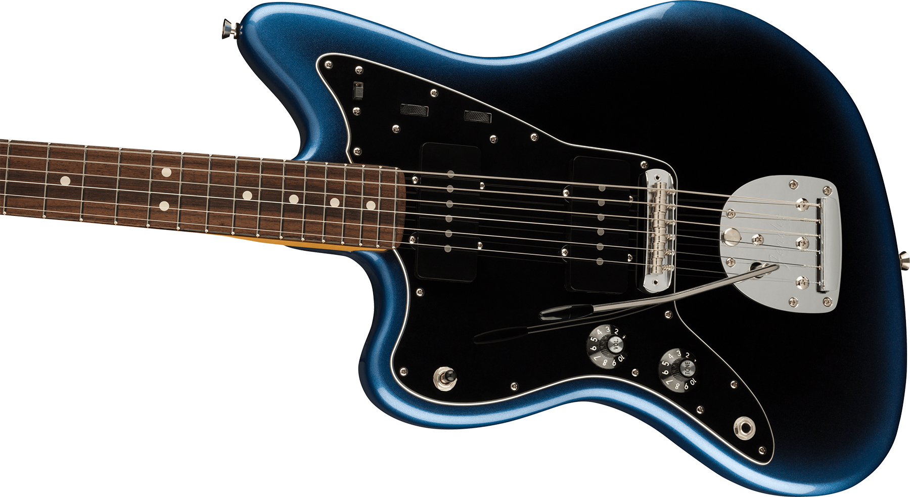 Fender Jazzmaster American Professional Ii Lh Gaucher Usa Rw - Dark Night - Linkshandige elektrische gitaar - Variation 2