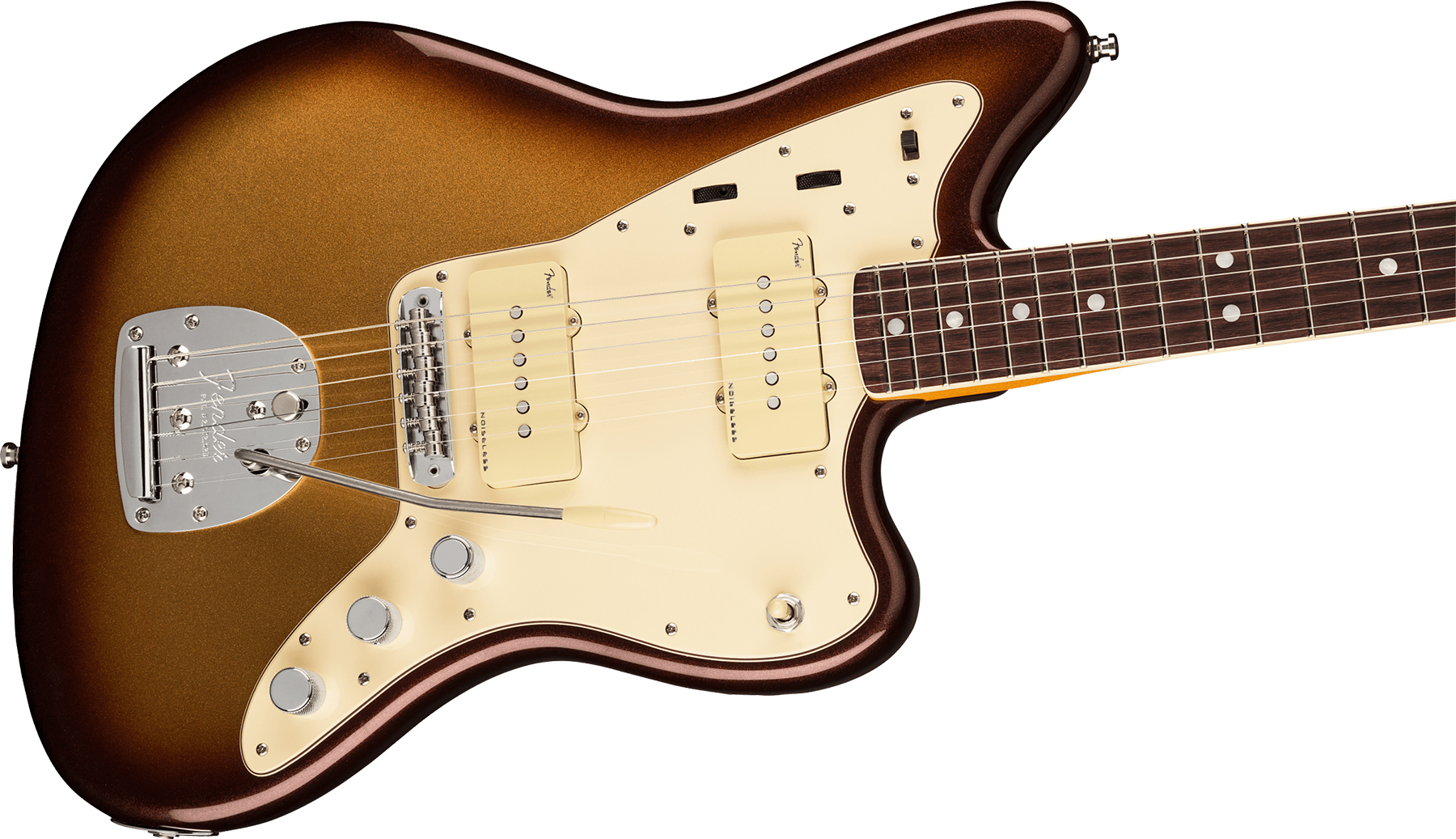 Fender Jazzmaster American Ultra 2019 Usa Rw - Mocha Burst - Retro-rock elektrische gitaar - Variation 3