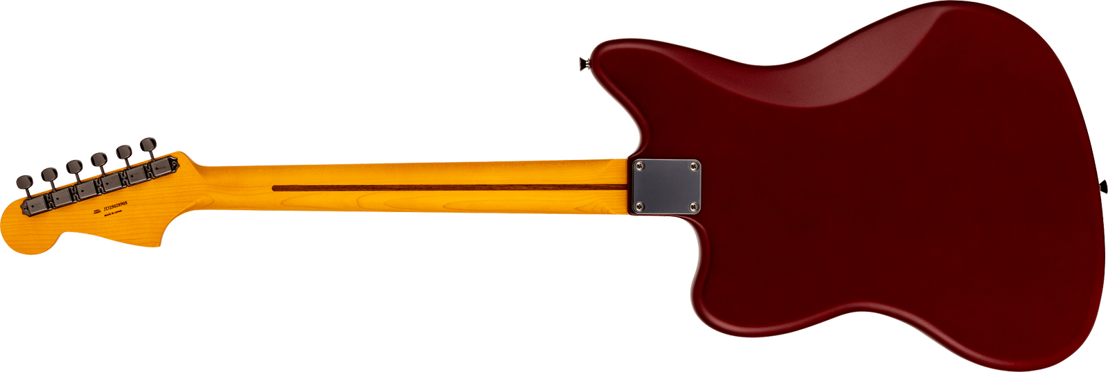 Fender Jazzmaster Hybrid Ii Mij Ltd Jap 2s Trem Rw - Matte Inferno Red - Retro-rock elektrische gitaar - Variation 1