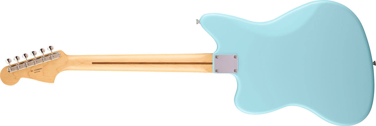 Fender Jazzmaster Hybrid Ii Mij Ltd Jap 2s Trem Rw - Daphne Blue - Retro-rock elektrische gitaar - Variation 1