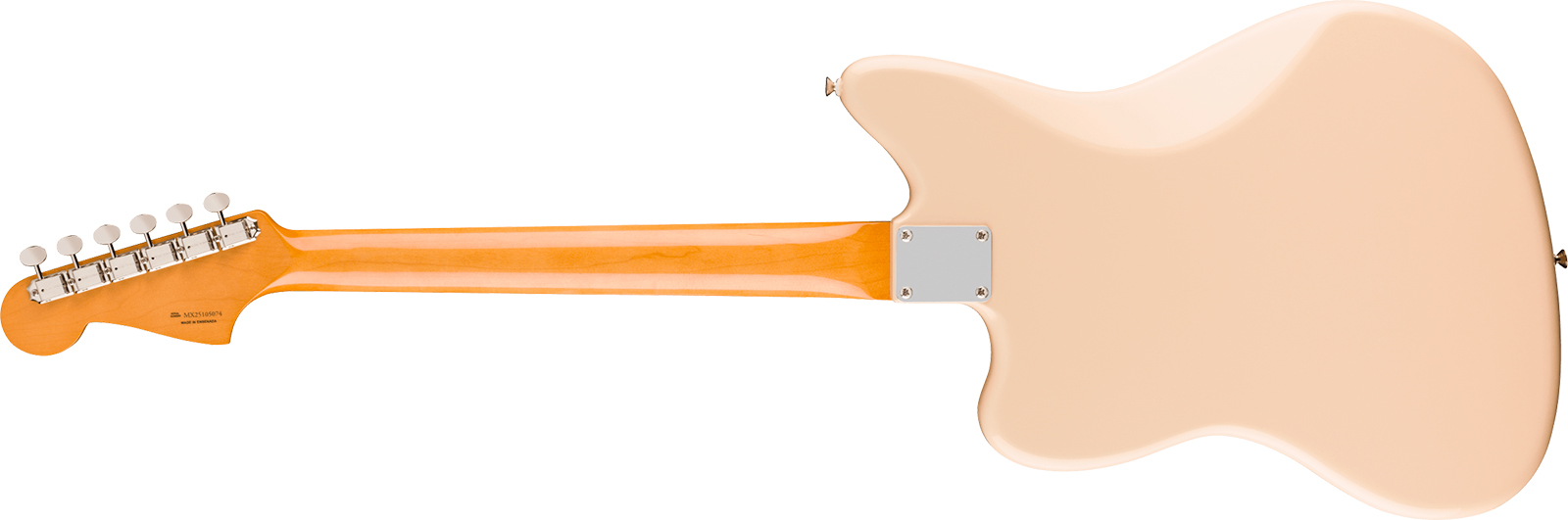 Fender Jazzmaster Mid 60s Vintera 3 Mex 2s Trem Rw - Olympic White - Retro-rock elektrische gitaar - Variation 1