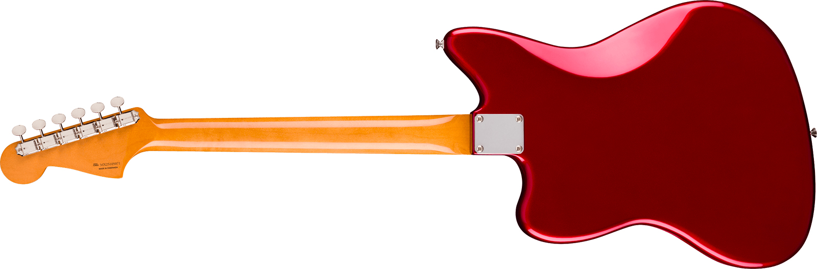 Fender Jazzmaster Mid 60s Vintera 3 Mex 2s Trem Rw - Candy Apple Red - Retro-rock elektrische gitaar - Variation 1