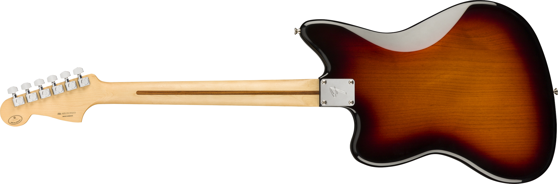Fender Jazzmaster Player Ltd 2s Trem Pf - 3-color Sunburst - Retro-rock elektrische gitaar - Variation 1
