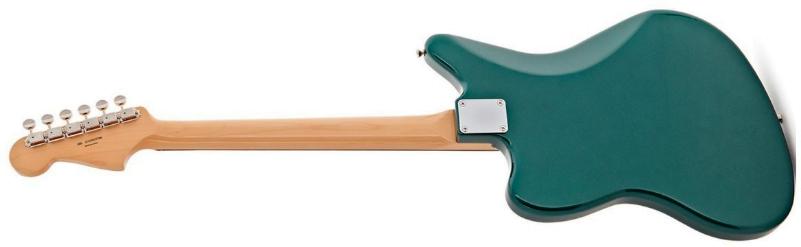 Fender Jazzmaster Traditional Ii 60s Mij Trem 2s Rw - Sherwood Green Metallic - Retro-rock elektrische gitaar - Variation 1
