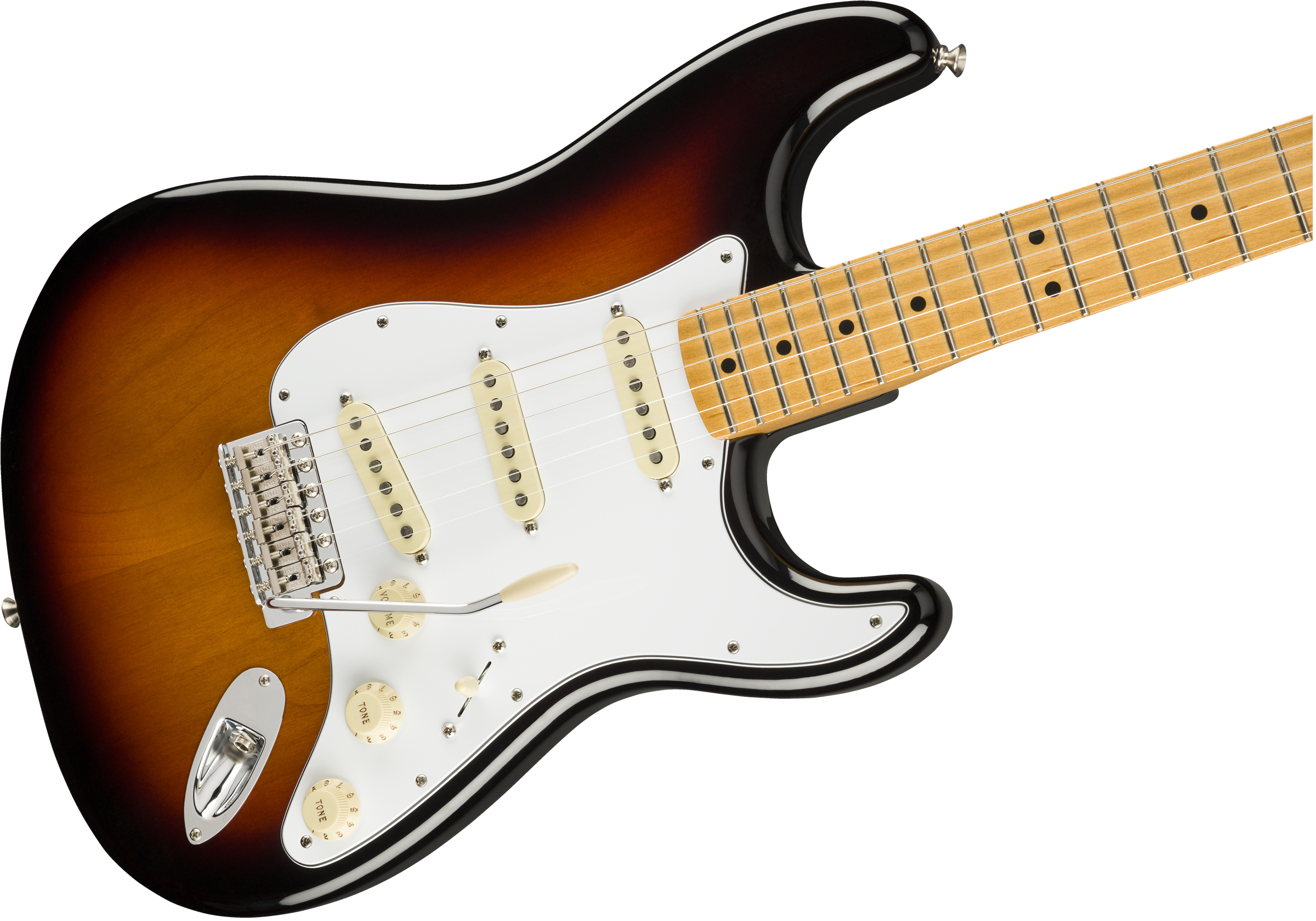 Fender Jimi Hendrix Strat Signature 2018 Mn - 3-color Sunburst - Elektrische gitaar in Str-vorm - Variation 3