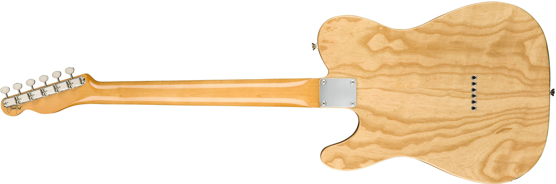 Fender Jimmy Page Tele Dragon Ltd Mex Signature Rw - Natural - Televorm elektrische gitaar - Variation 1