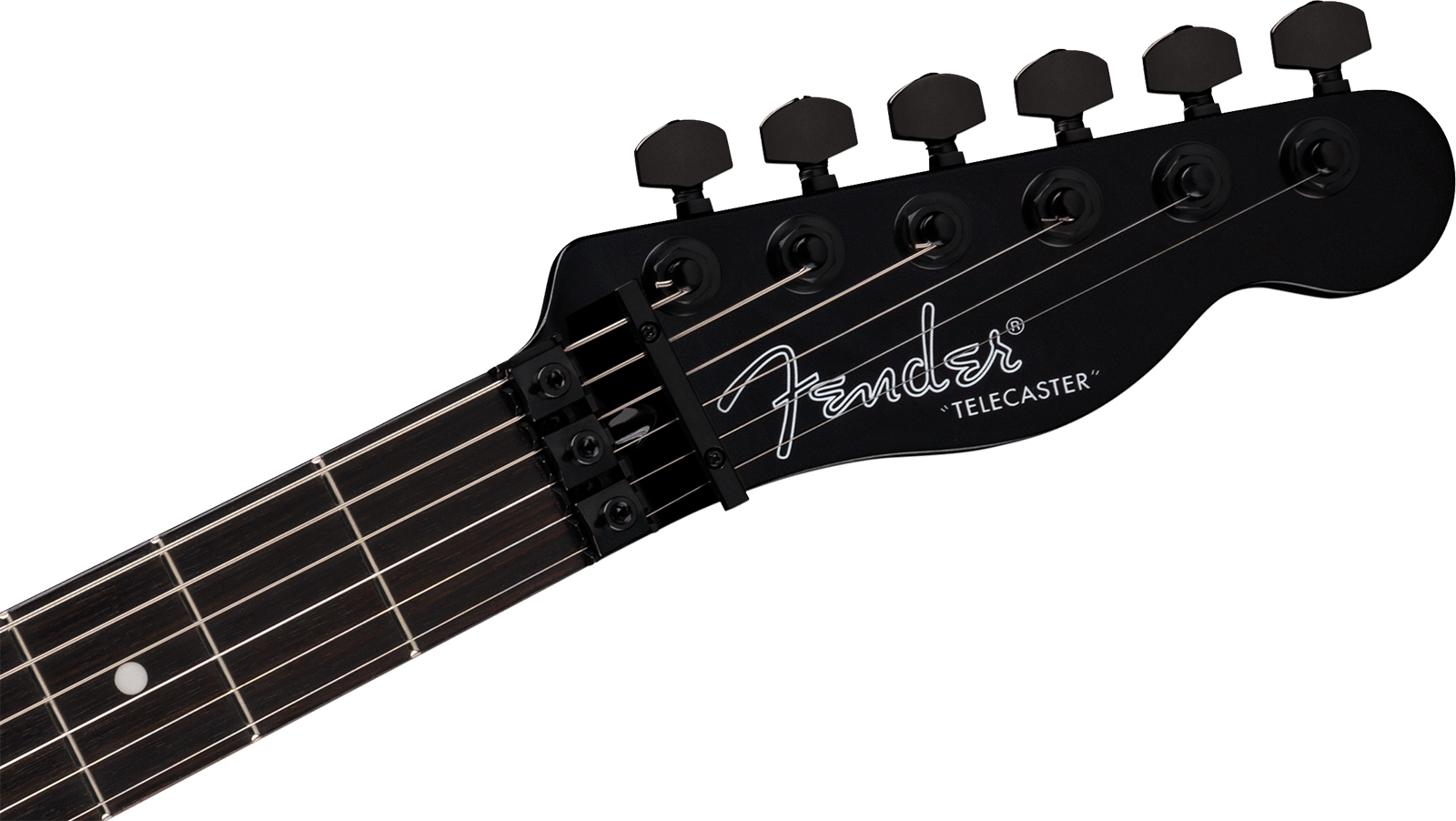 Fender John Five Tele Phantom Signature Ind 2h Dimarzio Fr Eb - Black - Kenmerkende elektrische gitaar - Variation 3