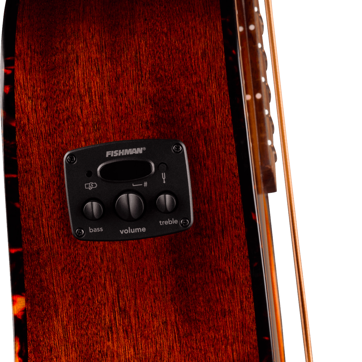 Fender Kingman Bass Deluxe Ce California Cw Shsc Epicea Acajou Noy - Honey Sunburst - Akoestische bas - Variation 3