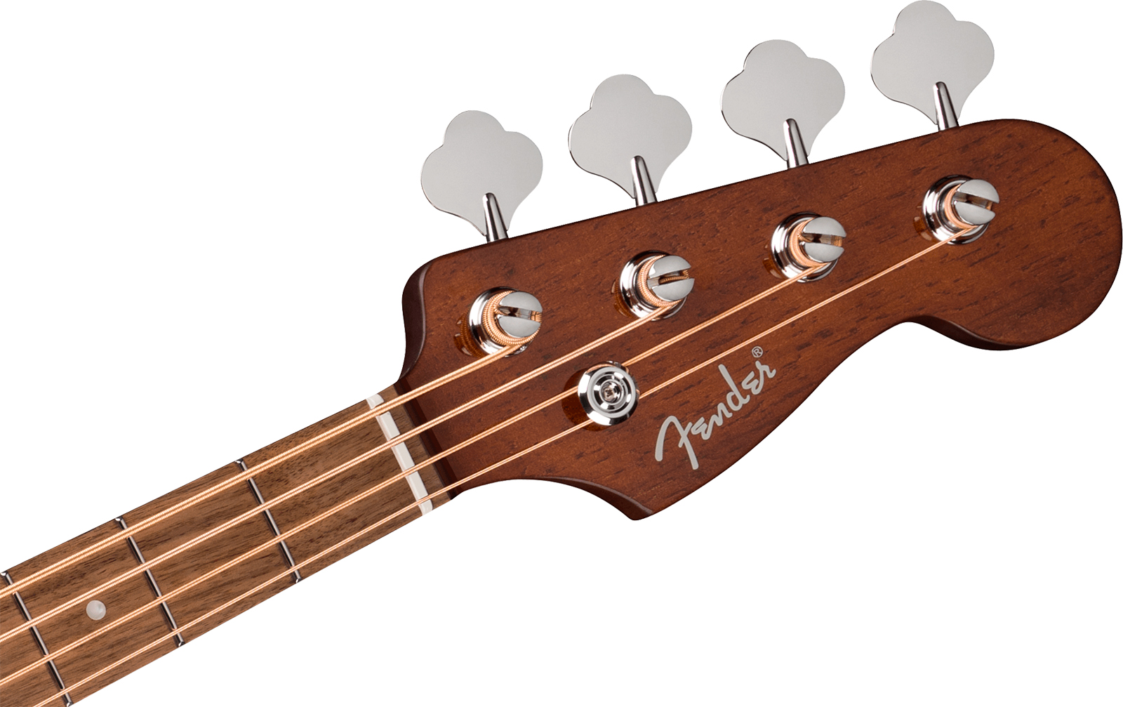 Fender Kingman Bass Deluxe Ce California Cw Shsc Epicea Acajou Noy - Black - Akoestische bas - Variation 4