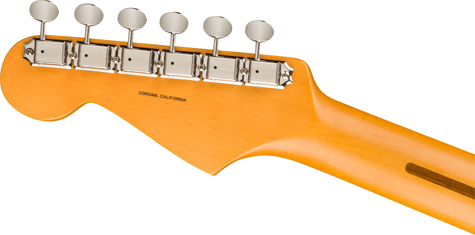 Fender Lincoln Brewster Strat Usa Signature 3s Dimarzio Trem Mn - Olympic Pearl - Retro-rock elektrische gitaar - Variation 3