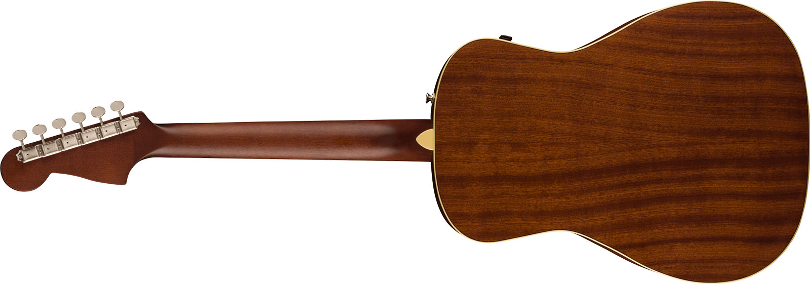 Fender Malibu Player 2023 Parlor Epicea Sapele Wal - Fiesta Red - Elektro-akoestische gitaar - Variation 1