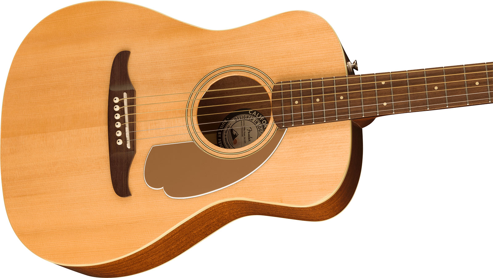Fender Malibu Player 2023 Parlor Epicea Sapele Wal - Natural - Elektro-akoestische gitaar - Variation 2