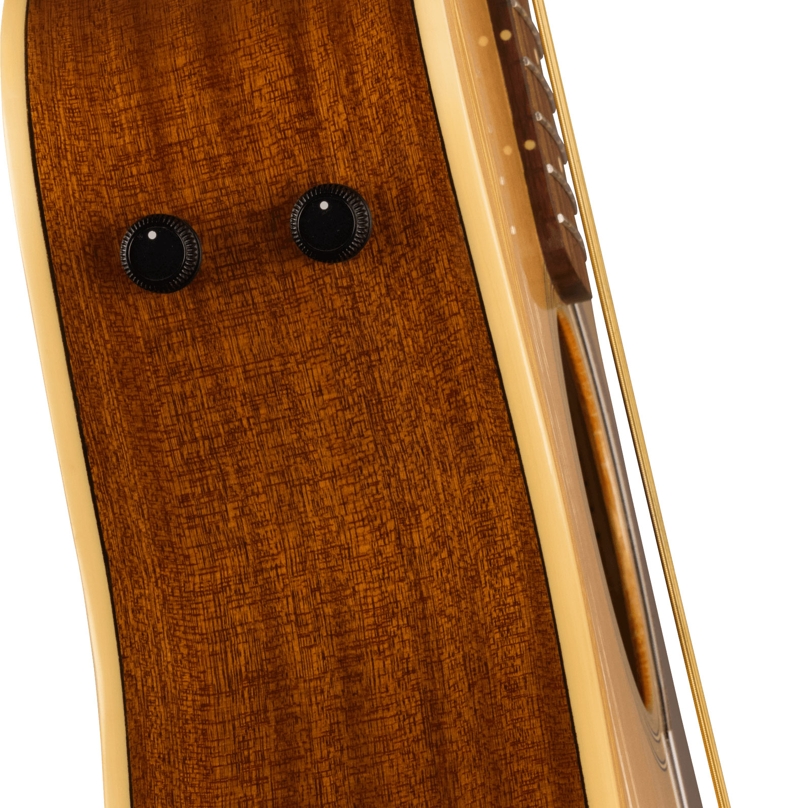 Fender Malibu Player 2023 Parlor Epicea Sapele Wal - Natural - Elektro-akoestische gitaar - Variation 3