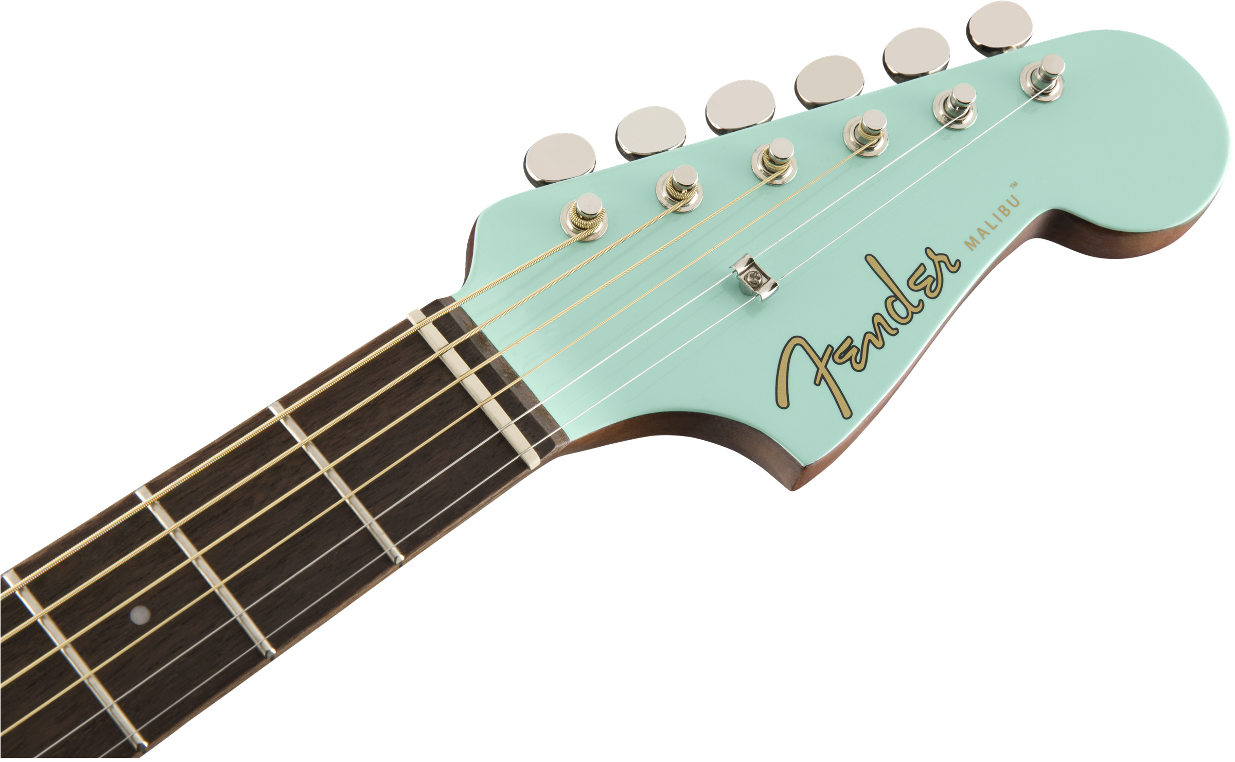 Fender Malibu Player Concert Epicea Acajou Wal - Aqua Splash - Westerngitaar & electro - Variation 4