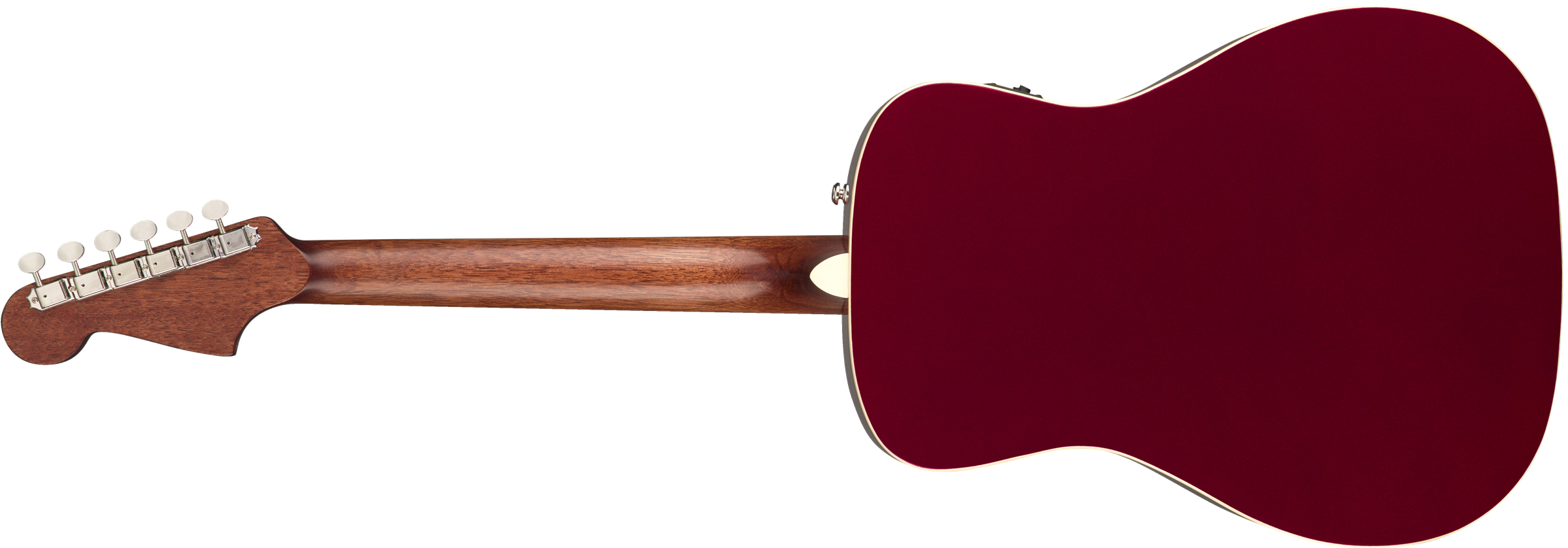 Fender Malibu Player - Candy Apple Red - Westerngitaar & electro - Variation 6