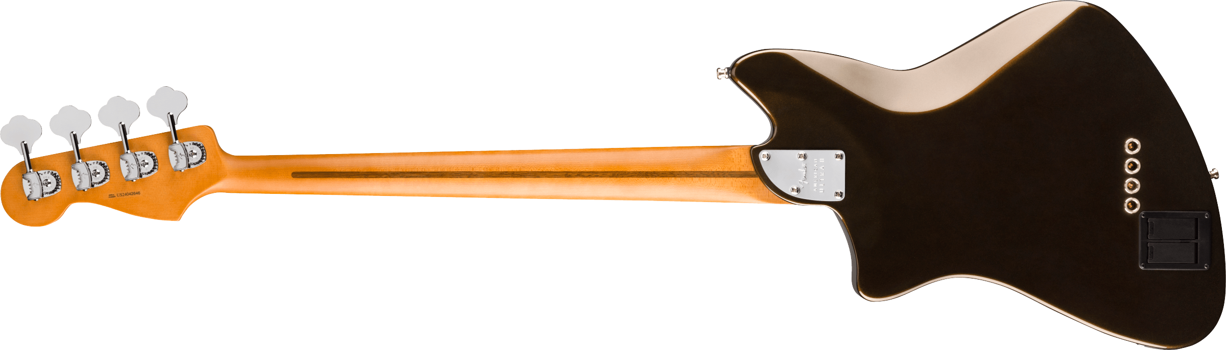 Fender Meteora Bass American Ultra Ii Usa Eb - Texas Tea - Solid body elektrische bas - Variation 1