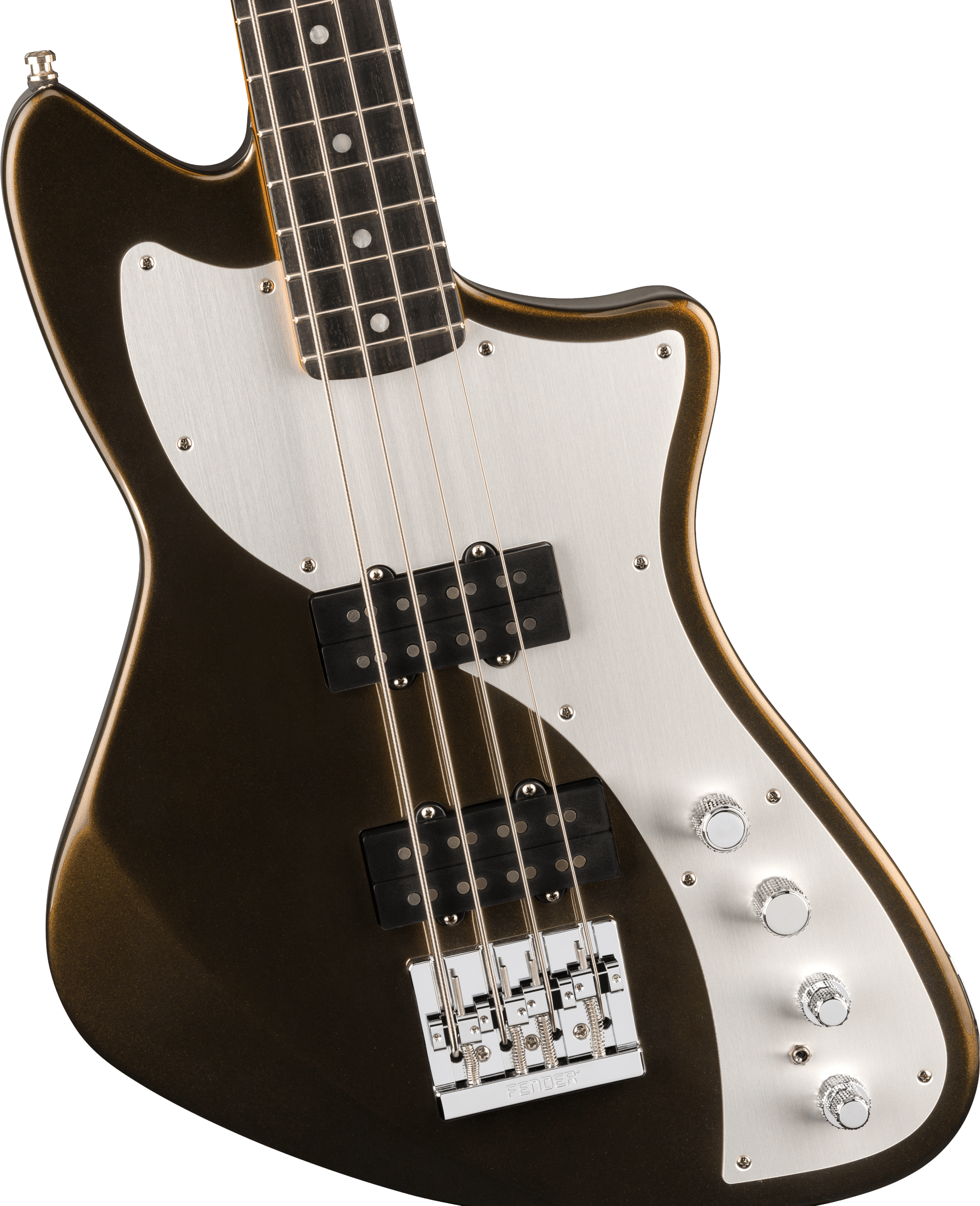 Fender Meteora Bass American Ultra Ii Usa Eb - Texas Tea - Solid body elektrische bas - Variation 2