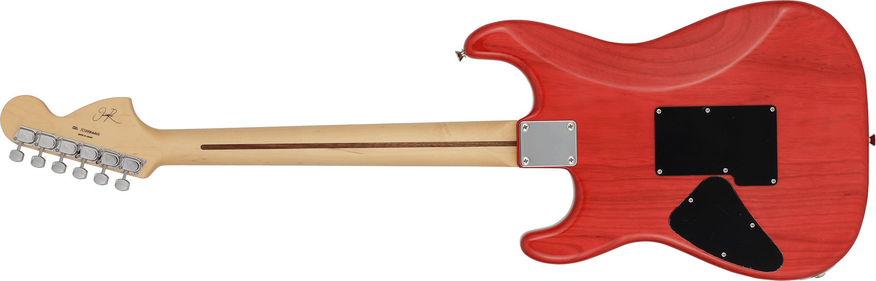 Fender Michiya Haruhata Strat Jap Signature Hsh Trem Mn - Trans Pink - Elektrische gitaar in Str-vorm - Variation 1