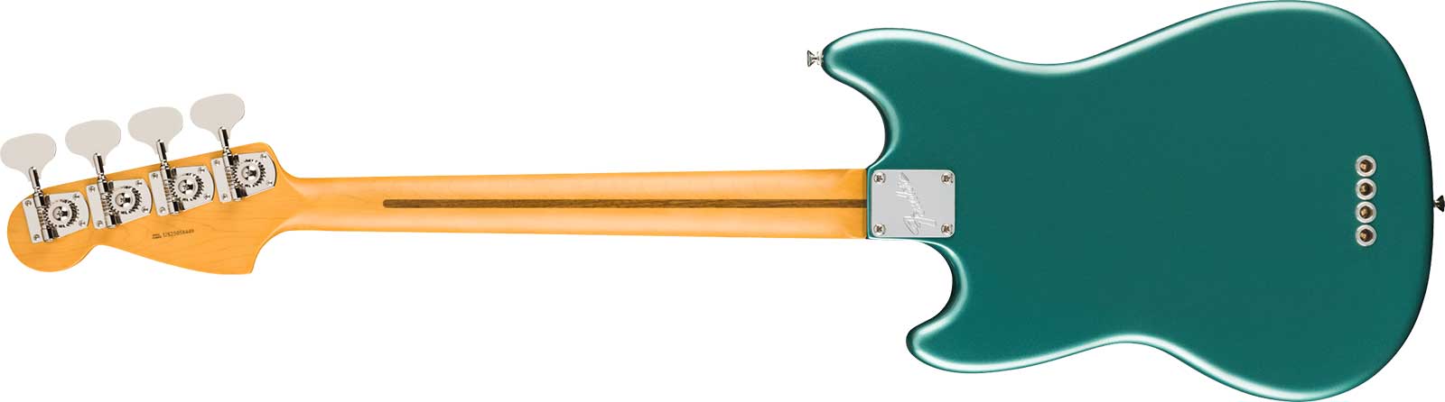 Fender Mustang Bass Classic American Pro Usa Shsc Rw - Faded Sherwood Green Metallic - Solid body elektrische bas - Variation 1