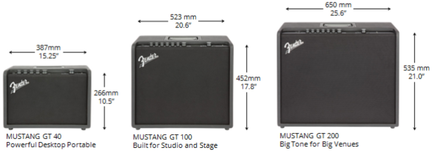 Fender Mustang Gt 40 2x20w 2x6.5 - Combo voor elektrische gitaar - Variation 2