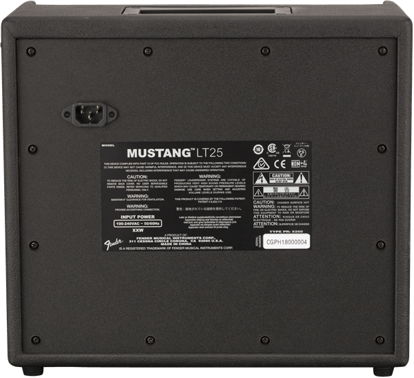 Fender Mustang Lt25 25w 1x8 - Combo voor elektrische gitaar - Variation 2