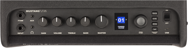 Fender Mustang Lt25 25w 1x8 - Combo voor elektrische gitaar - Variation 4