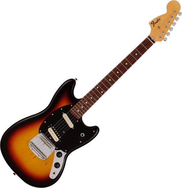 Solid body elektrische gitaar Fender Made in Japan Traditional Mustang Limited Run Reverse Head - 3-color sunburst