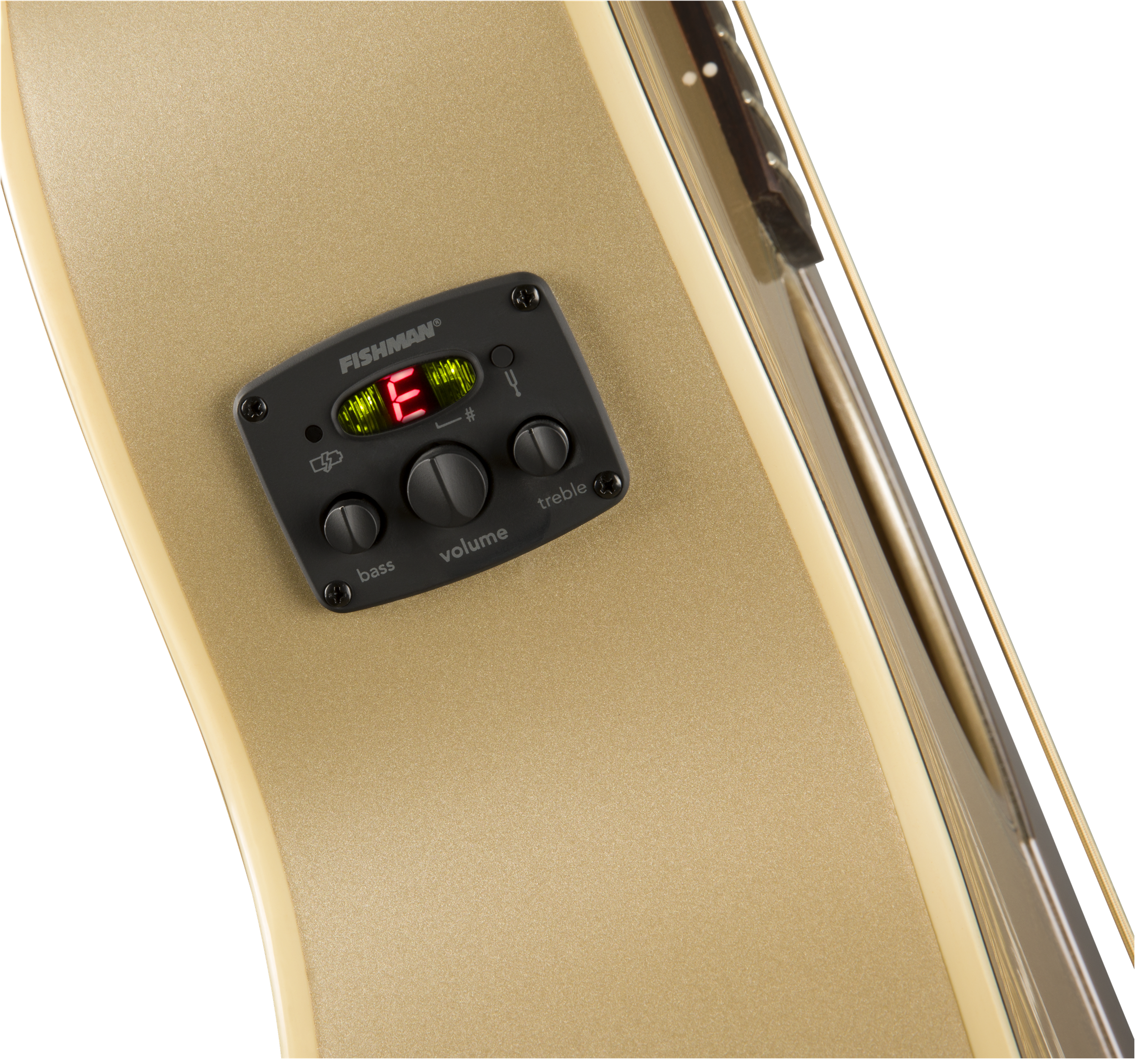 Fender Newporter Player Auditorium Cw Epicea Acajou Wal - Champagne - Elektro-akoestische gitaar - Variation 4