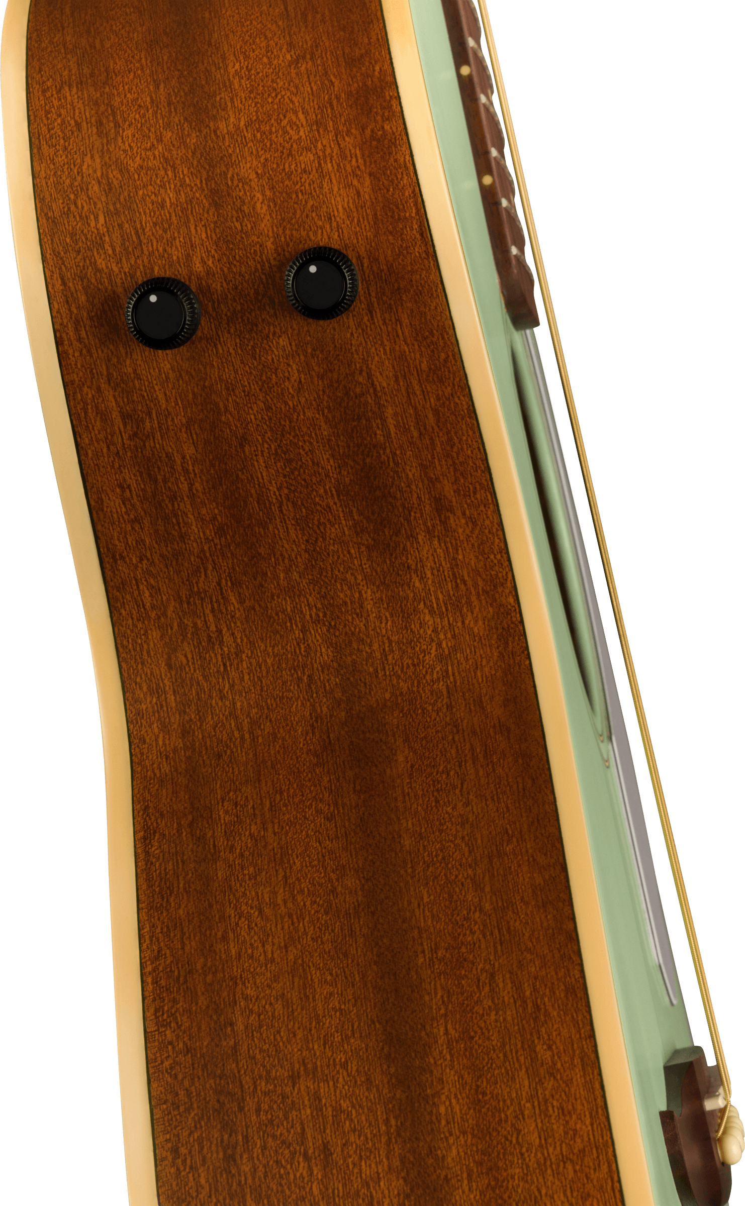 Fender Newport Player Cw Epicea Sapelle - Surf Green - Elektro-akoestische gitaar - Variation 4