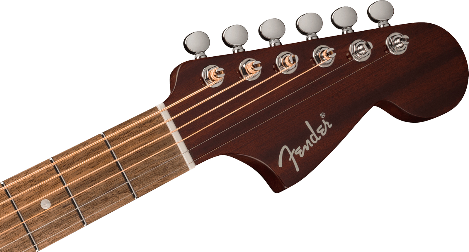 Fender Newporter Deluxe Ce California Auditorium Cw Epicea Acajou Wal - White Blonde - Folk gitaar - Variation 4