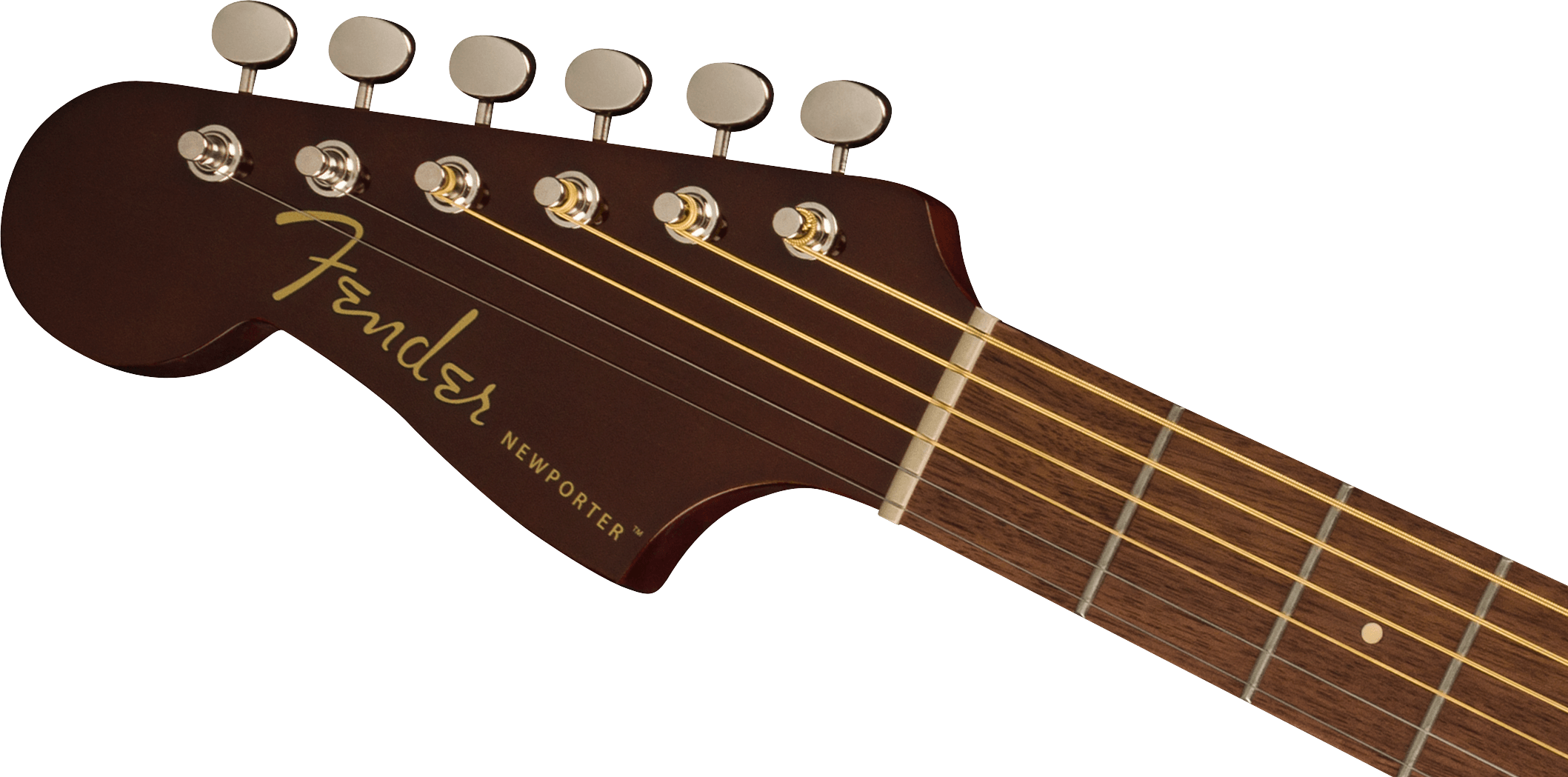 Fender Newporter Player Auditorium Gaucher Cw Epicea Acajou Wal - Natural - Volksgitaar - Variation 3