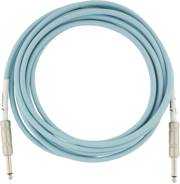 Fender Original Instrument Cable Droit/droit 10ft Daphne Blue - Kabel - Variation 1