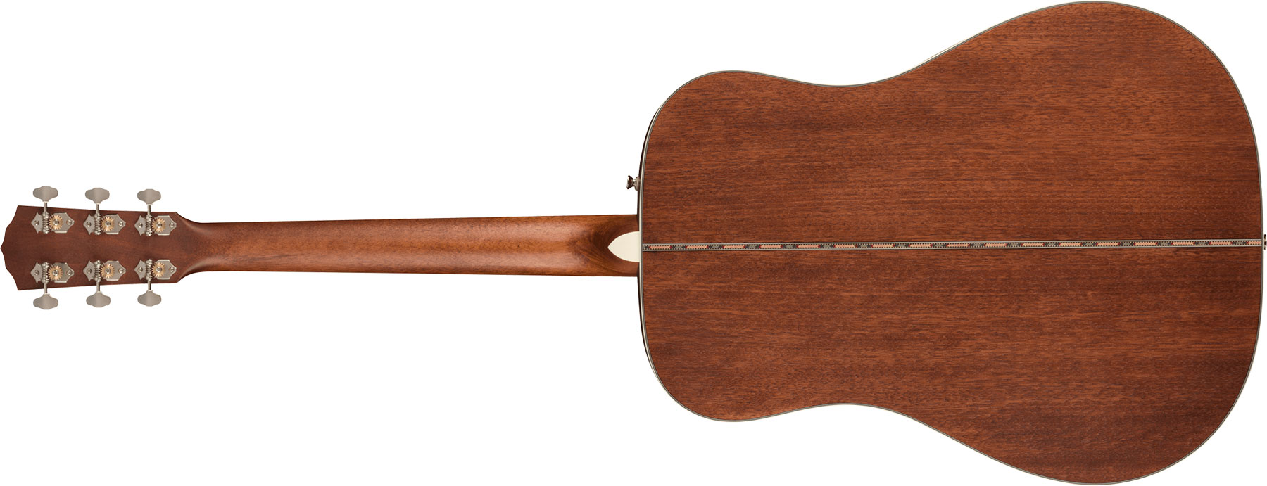 Fender Pd-220e Paramount Dreadnought Tout Acajou Ova - Aged Cognac Burst - Elektro-akoestische gitaar - Variation 1