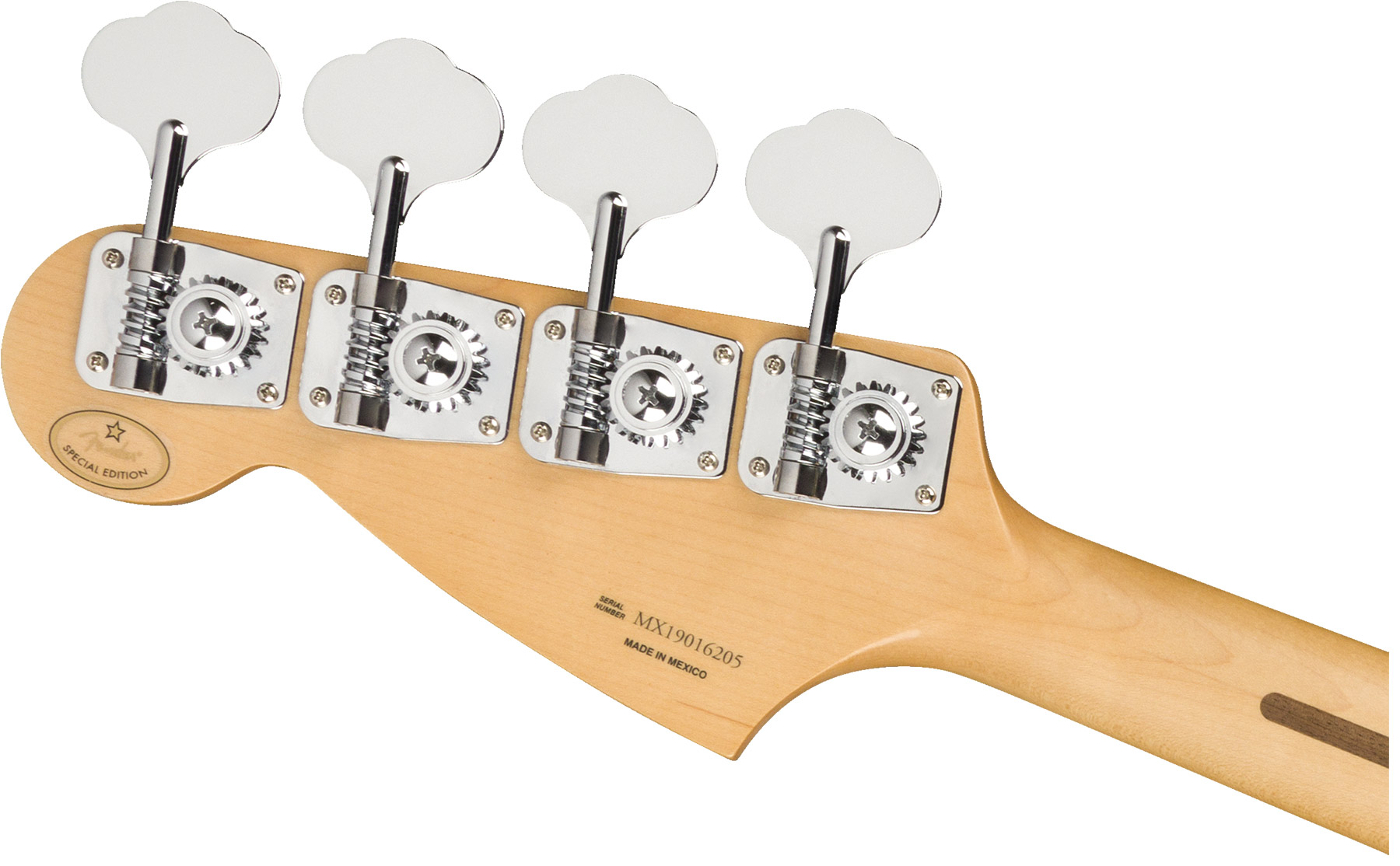 Fender Player Mustang Bass Pj Ltd Mex Mn - Canary - Solid body elektrische bas - Variation 3