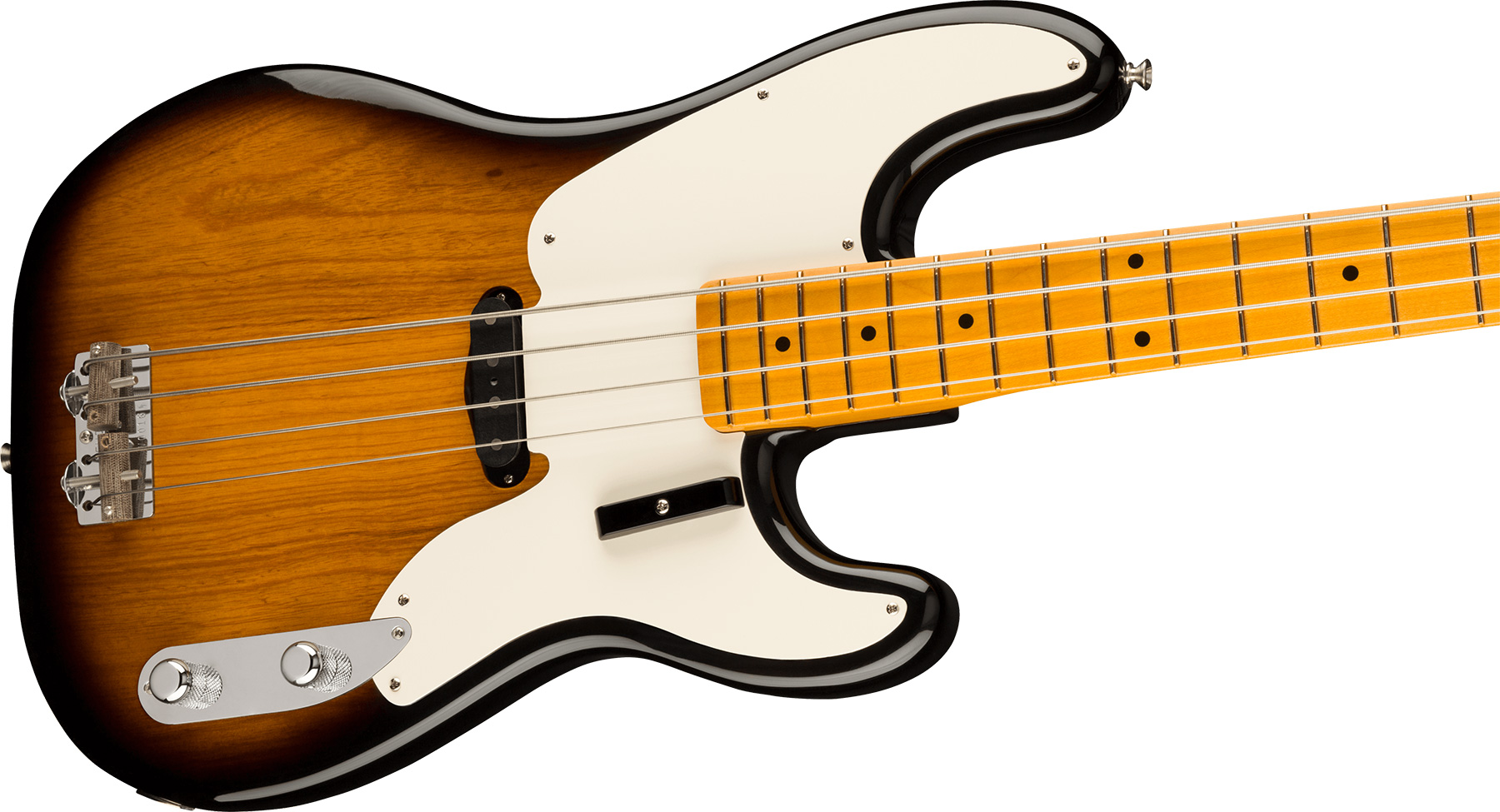 Fender Precision Bass 1954 American Vintage Ii Usa Mn - 2-color Sunburst - Solid body elektrische bas - Variation 2