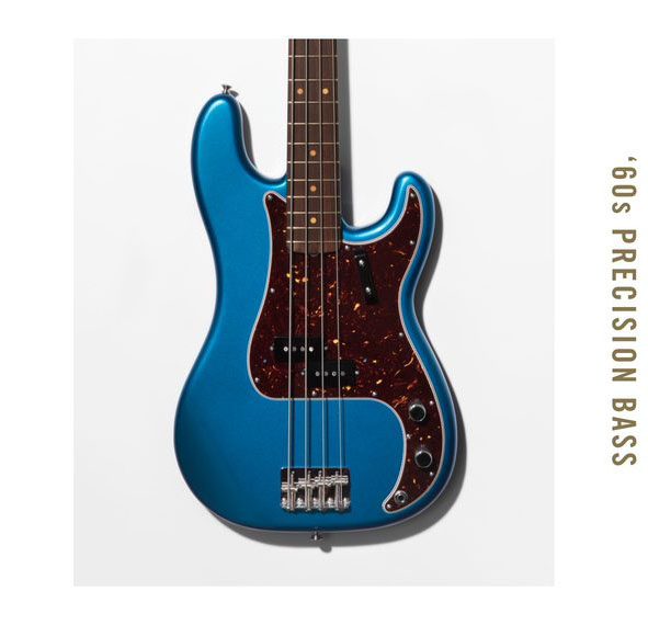 Fender Precision Bass '60s American Original Usa Rw - Lake Placid Blue - Solid body elektrische bas - Variation 4