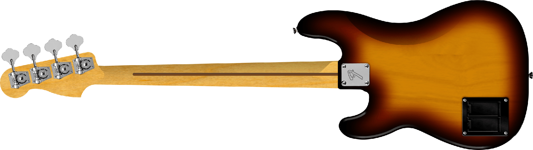 Fender Precision Bass Active Player Ii Modified Mex Mn - 3-color Sunburst - Solid body elektrische bas - Variation 1