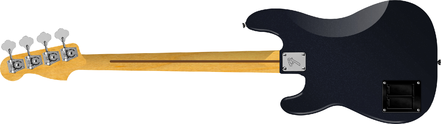Fender Precision Bass Active Player Ii Modified Mex Mn - Dusk - Solid body elektrische bas - Variation 1