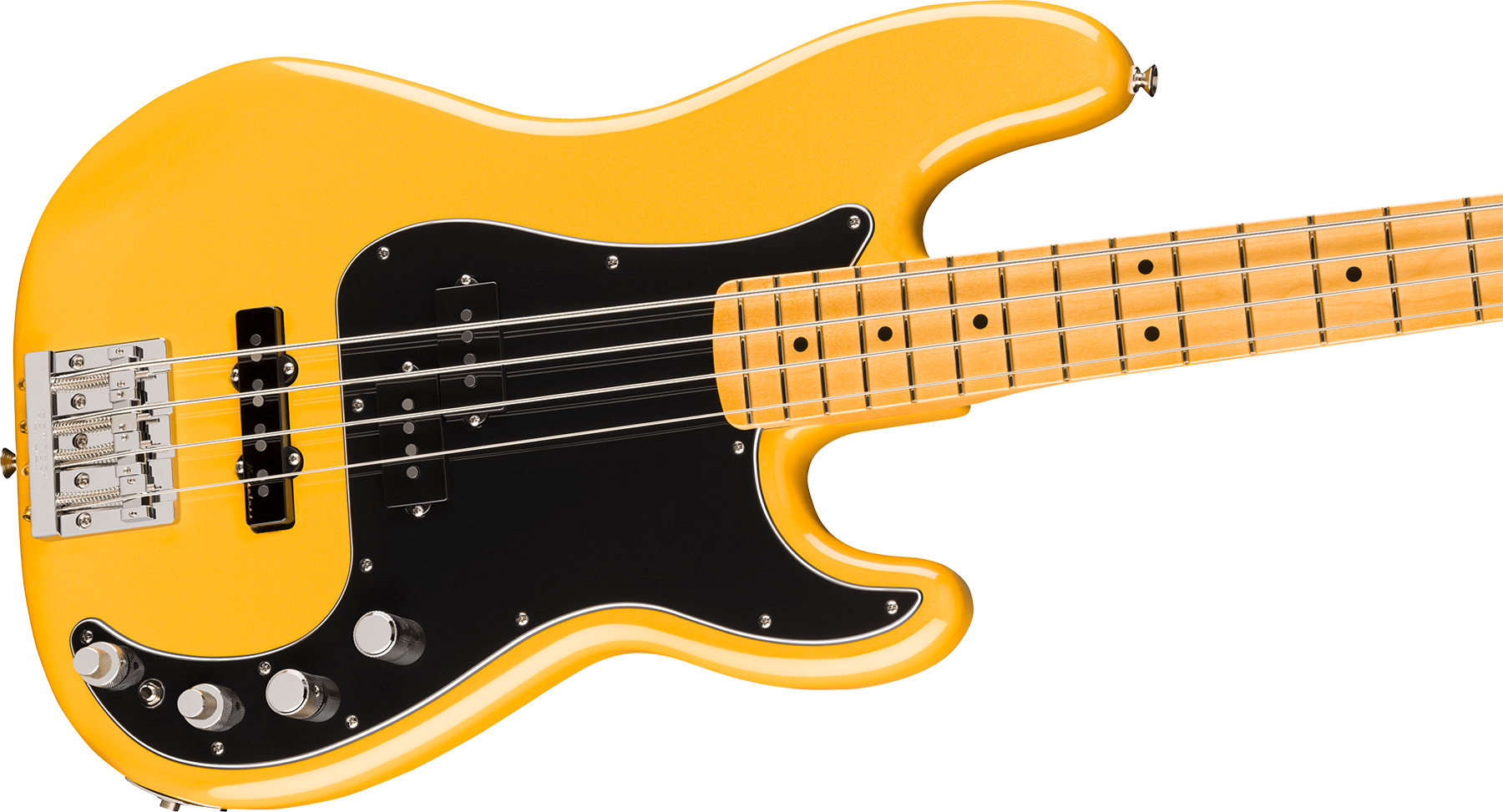 Fender Precision Bass Active Player Ii Modified Mex Mn - Sunshine Yellow - Solid body elektrische bas - Variation 2