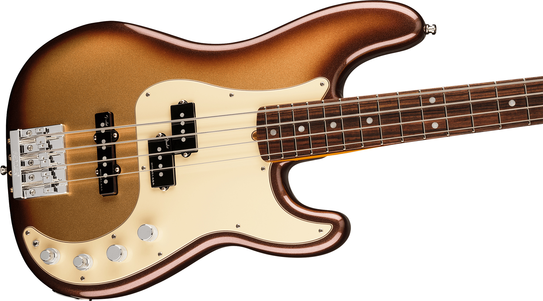 Fender Precision Bass American Ultra 2019 Usa Rw - Mocha Burst - Solid body elektrische bas - Variation 2