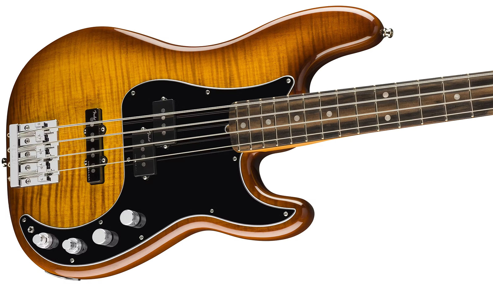 Fender Precision Bass American Ultra Usa Ltd Eb - Tiger's Eye - Solid body elektrische bas - Variation 2