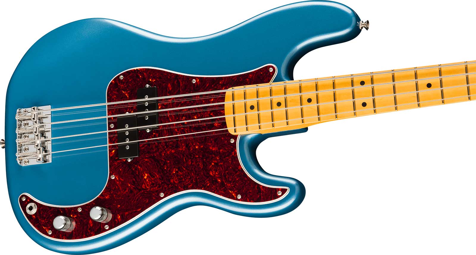 Fender Precision Bass Classic American Professional Usa Mn - Faded Lake Placid Blue - Solid body elektrische bas - Variation 2
