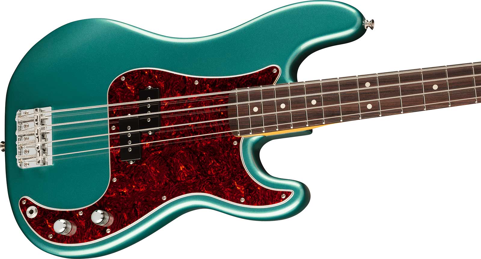 Fender Precision Bass Classic American Professional Usa Rw - Faded Sherwood Green Metallic - Solid body elektrische bas - Variation 2