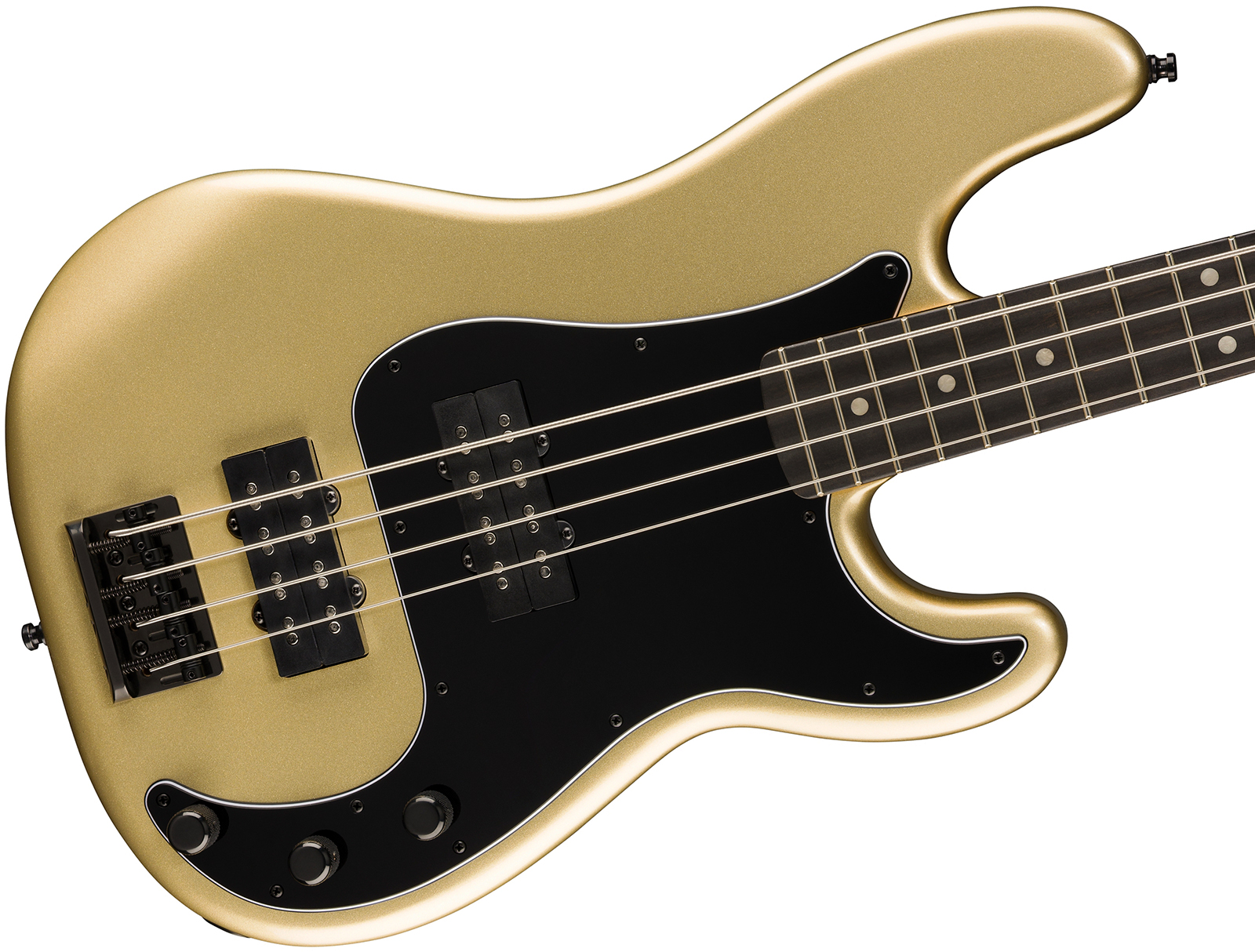Fender Precision Bass Hh Player Fusion Ltd Mex 2h Eb - Halo Metallic - Solid body elektrische bas - Variation 2