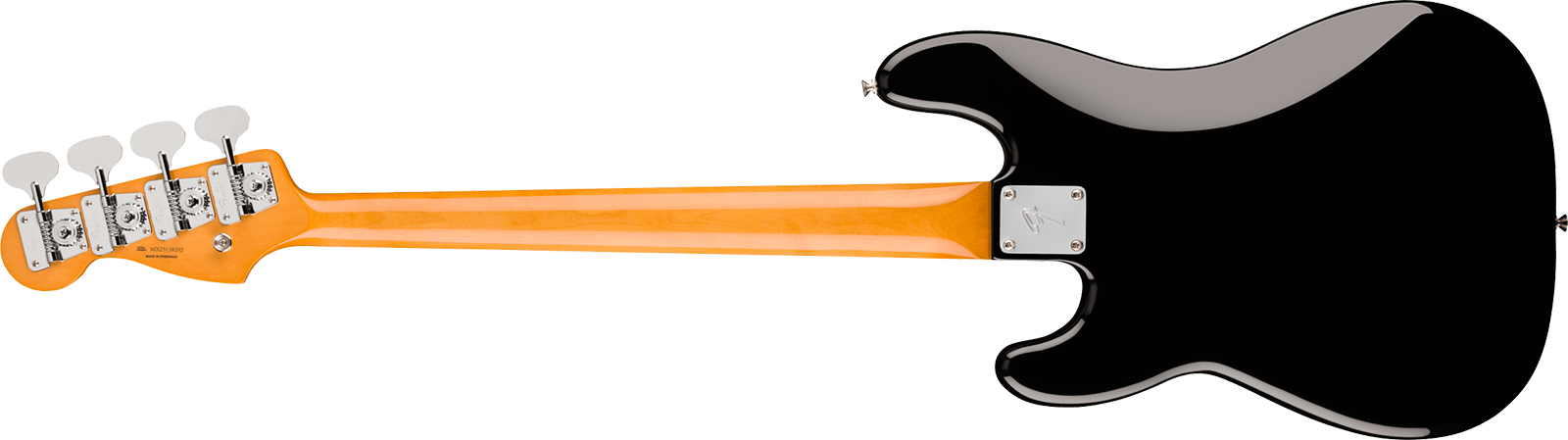 Fender Precision Bass Late 60s Vintera 3 Mex Rw - Black - Solid body elektrische bas - Variation 1