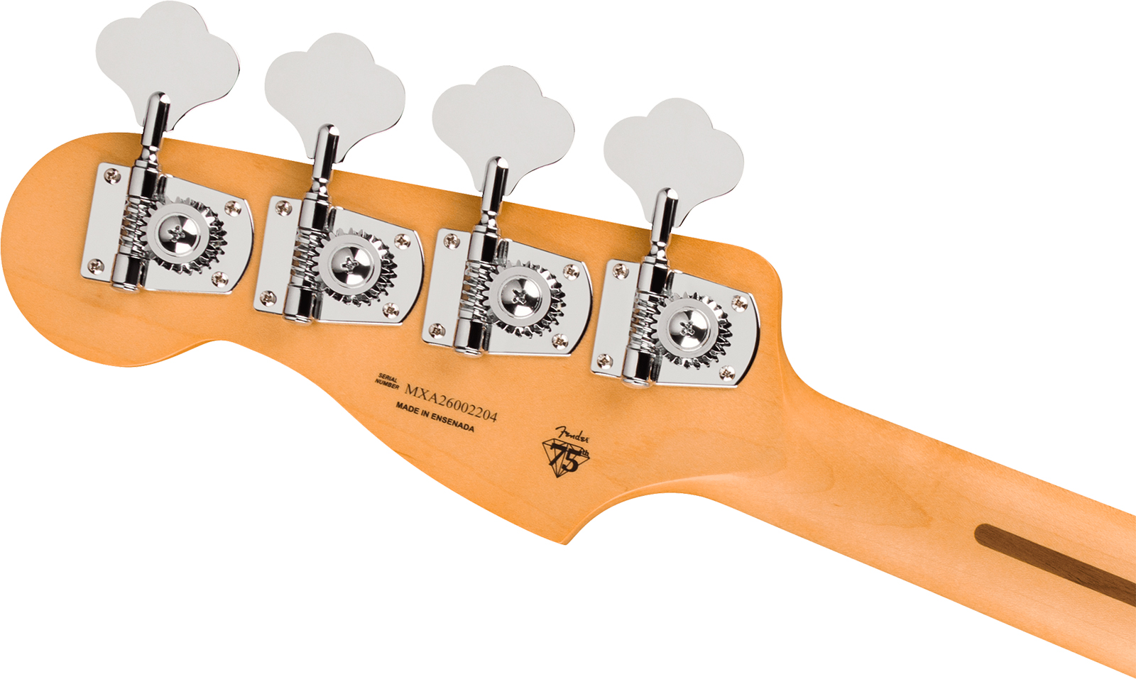 Fender Precision Bass Player Ii 75th Ann. Mex Ht 2s Rw - Daphne Blue - Solid body elektrische bas - Variation 4