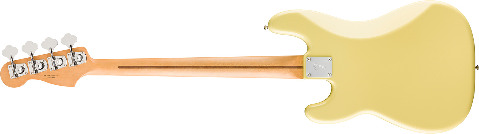 Fender Precision Bass Player Ii Mex Mn - Hialeah Yellow - Solid body elektrische bas - Variation 1