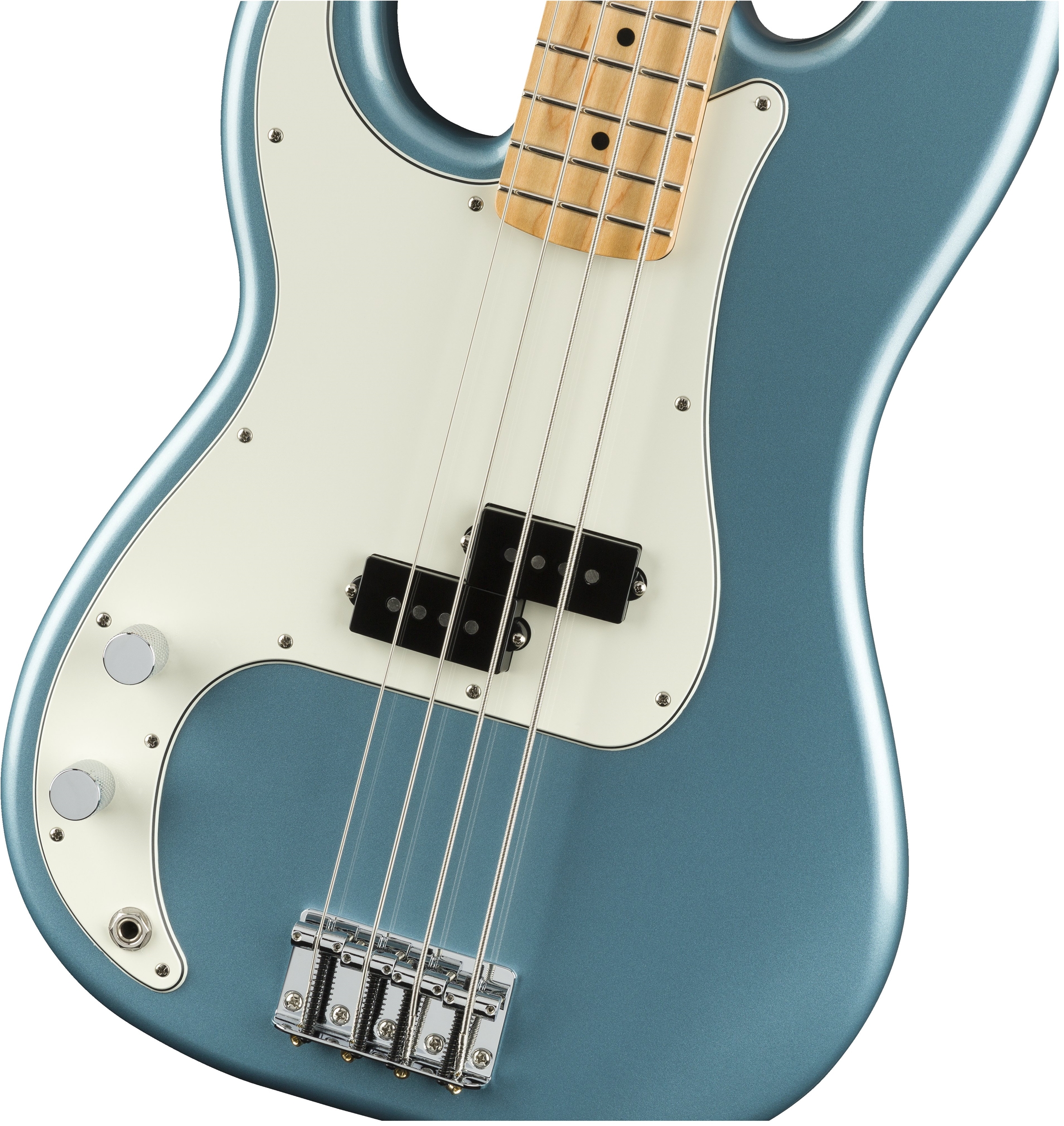 Fender Precision Bass Player Lh Gaucher Mex Mn - Tidepool - Solid body elektrische bas - Variation 2
