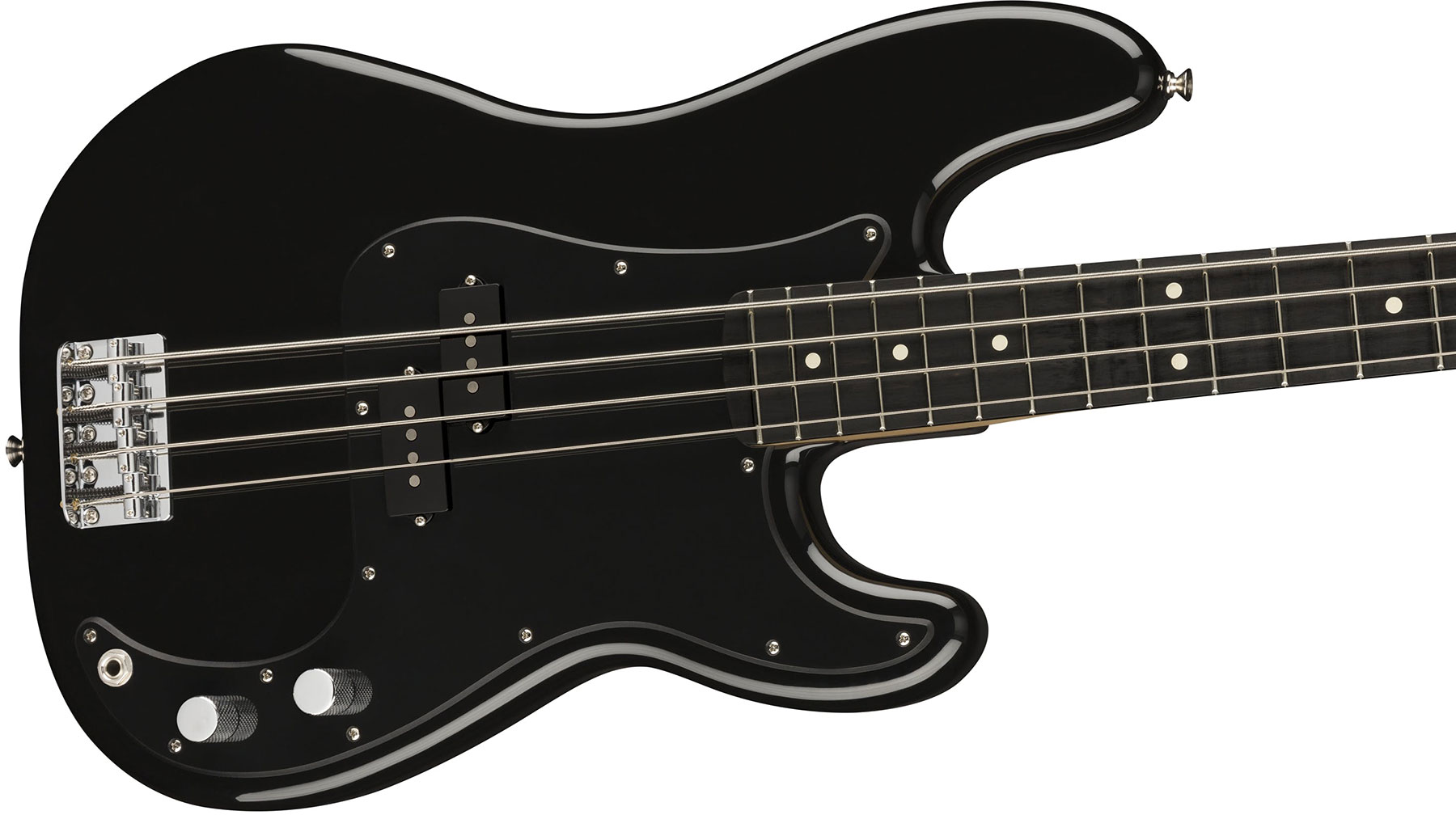 Fender Precision Bass Player Ltd Mex Eb - Black - Solid body elektrische bas - Variation 2