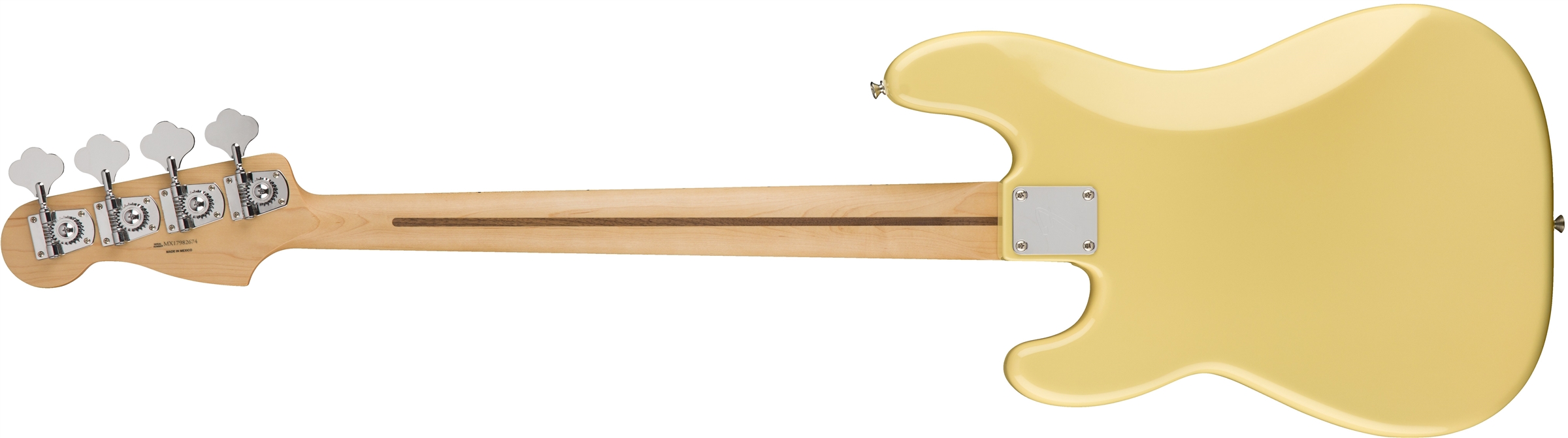 Fender Precision Bass Player Mex Mn - Buttercream - Solid body elektrische bas - Variation 1